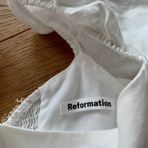 ❌[SOLD]❌Reformation Belgium Dress || White - Picture 6 of 16